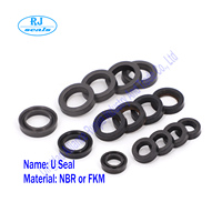 Kit d'emballage de joint d'huile hydraulique HP Seals Fitting Interpump U Type Joint en caoutchouc