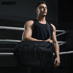 LAMGOYI Crossfit Backpack Luxury Luggage Travel <strong>Bags</strong> for Men Custom the Night Duffle <strong>Bag</strong> Travel Gym Tactical Backpack - Product Image 6