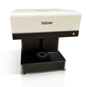 Evebot-impresora de café para alimentos, máquina de impresión de espuma comestible con imagen de logotipo y una taza para comida