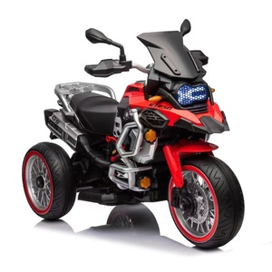 Motocicleta Eléctrica Todoterreno de Doble Asiento y Doble Motor para Niños de 145 cm y 12 V, Coche de Juguete Recargable para Niños y Niñas, Triciclo - Product Image 4