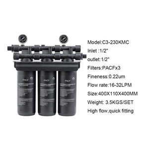 High-Flow Commercieel Gebruik Waterfilter Snel Veranderen Compacte Koffie Waterzuiveraar Voor Zinken Huishoudelijke Waterzuivering - Product Image 2