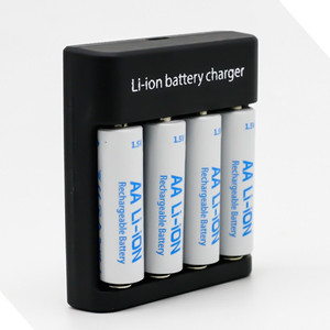 Caricabatterie 4 Slot 18650 universale intelligente per batterie ricaricabili agli ioni di litio 3.7v compatibili 18650 26650 - Product Image 2