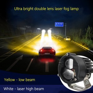 Projecteur lumineux antibrouillard led double couleur pour motos, projection de phares, pour bmw, nouveau, 2022 - Product Image 2