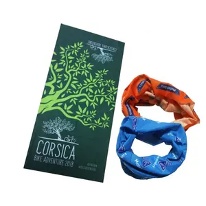 Bandana Tubular a granel sin costuras, diseño personalizado, precio de fábrica barato, venta al por mayor