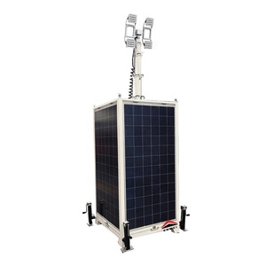 Système d'énergie solaire à forte adaptabilité, tour d'éclairage LED, panneaux solaires, tours LED pour l'éclairage des chantiers <span class=keywords><strong>de</strong></span> construction - Product Image 4