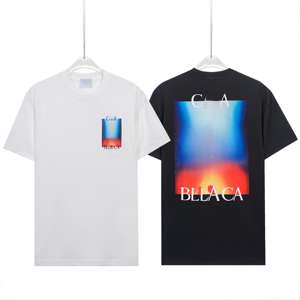 Famosa T-Shirt di Marca di Lusso <span class=keywords><strong>Casablanca</strong></span>, Trendy e Chic, Manica Corta Casual di Alta Qualità, Nuovo Design con Tessuto Pesante - Product Image 2