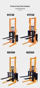 JYH Factory Price 3000kg 3 <strong>Ton</strong> Pump Weigh Hydraulic <strong>Hand</strong> Forklift <strong>Trolley</strong> Truck CTY-2T Nylon Wheel Manual Stackers - Product Image 5