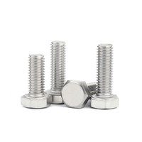 Baja anti karat S31000 Monelk400 B8 B8m B8a B8c B8r B8t F593 B8mcl2 ASTM 453 660 2205 32750 DIN933 DIN931 M6 baut Hex API-20e