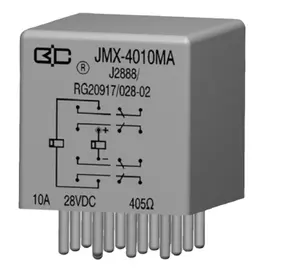 Relais JMX-4010M 10A 28dvc mini taille aérospatiale relais de maintien magnétique