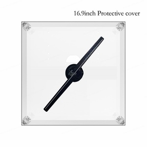 Nuevo Ventilador Holográfico 3D con Pantalla LED de 42 cm y Cubierta Cuadrada - Product Image 1