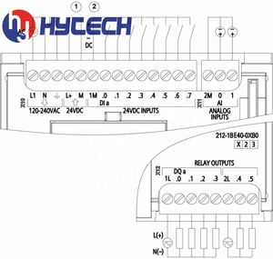 真新しいシーメンスPLCコントローラーS71200 SIMATIC S7-1200コンパクトCPU1212C AC/DC/リレー6ES7212-1BE40-0XB0 - Product Image 4