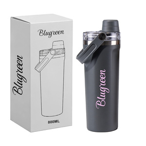 Termo Blugreen con Agarre Ergonómico, Botella Aislada de Acero Inoxidable con Tapa Magnética, 6-12h de Aislamiento para Actividades al Aire Libre - Product Image 1