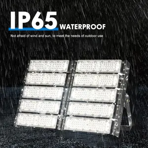 กลางแจ้ง Ip65 กันน้ําอลูมิเนียมสนามเทนนิสแสงสนามกีฬา Floodlight 300w 400w 500w 600w ไฟ LED น้ําท่วมสนามกีฬา