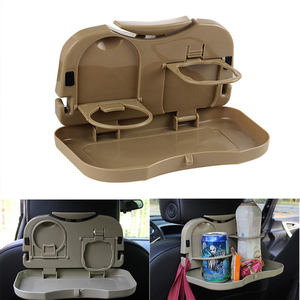 Soporte Universal plegable negro para coche, bandeja de comida, soporte para bebidas, bandeja de mesa para asiento trasero de coche, soporte para teléfono móvil, caja de almacenamiento para coche - Product Image 4