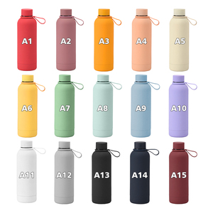 Bouteille d'eau thermique en acier inoxydable 18/8 (304) de qualité alimentaire, sans BPA, 500 ml, petite ouverture, maintien constant de la chaleur, poignée confortable - Product Image 4