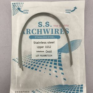 [Aifan Dental ] 10 Stks/zak Tanddraden Super Kwaliteit Orthodontische Roestvrijstalen Archwires - Product Image 1