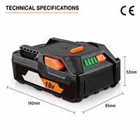 Batterie de remplacement au lithium-ion 18V compatible avec R840085 R840083 R840087 pour la vente en gros et l'approvisionnement OEM
