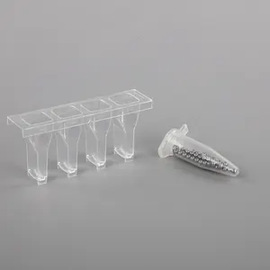 High Transparent 4 Holes Chemistry Analyzer Sample Disposable Plastic Biochemical Cuvettes Cup Colorimetric