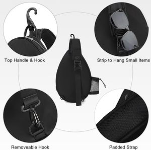 Sac à bandoulière matelassé pour <span class=keywords><strong>raquette</strong></span> de tennis, sac de rangement, sac de transport, <span class=keywords><strong>pochette</strong></span> pour <span class=keywords><strong>raquette</strong></span> de pickleball, <span class=keywords><strong>raquette</strong></span> de <span class=keywords><strong>badminton</strong></span>, OEM - Product Image 5