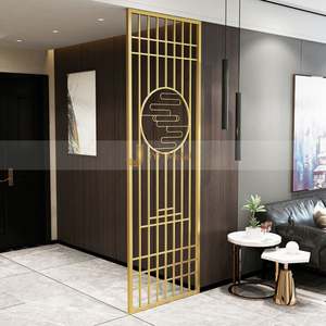 Paravents et cloisons mobiles translucides imperméables en acier inoxydable de haute qualité et modernes avec design personnalisé - Product Image 5