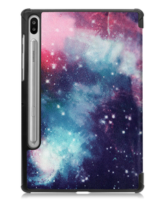 Custodia in pelle PU Smart Flip Tri-fold per Samsung Galaxy Tab <span class=keywords><strong>S6</strong></span> 10.5 T860/T865 <span class=keywords><strong>cover</strong></span> <span class=keywords><strong>cover</strong></span> Painting Unique Shell - Product Image 2