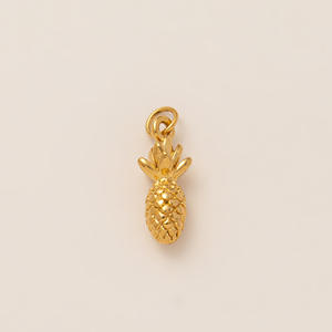 Collar con colgante de acero inoxidable 316L DIY serie <span class=keywords><strong>Gourmet</strong></span> chapado en oro de 18 quilates <span class=keywords><strong>Pizza</strong></span> Fish Donut Glass para la fabricación de joyas de mujer - Product Image 4