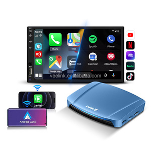 Carlinkit siêu Carplay Android 15 Sim đài phát thanh Carplay <span class=keywords><strong>adapter</strong></span> không dây 5 gam 8 Ram 256 Rom ai hộp xe chơi Dongle cho IPTV Youtube - Product Image 1