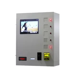 15" LCD Screen for Advertisement Electronic Small Snack Condom Wall-mounted Mini Vending Machine