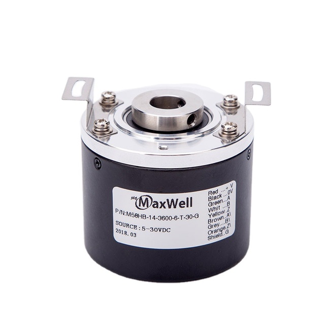 Hollow Shaft Push Pull Output a B Z Incremental Rotary Encoder