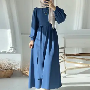 2024 New 2 Mảnh Hồi Giáo Bộ Abaya Dubai Thổ Nhĩ Kỳ Phù Hợp Với Váy Dài Và Top Set Phụ Nữ Ramadan Eid Hồi Giáo khiêm tốn Phù Hợp Với Trang Phục