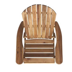 Modern Foldable Eco-Friendly Weather Resistant Solid <b>Oak</b> Wood Outdoor Chair Manual Recliner Laser Printed Design with Warranty - Product Image 6