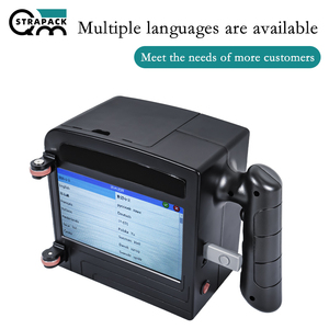 Draagbare 100Mm Vier One Inch Head Inkjet Printer Logo Codering Machine Breed Breedte Grote Datum Patroon Afdrukken - Product Image 4