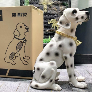 CH-M232 Chó Dobermann Hình Dáng Siêu Lớn, Loa Hộp Động Vật Không Dây Di Động, Bass Tốt, BT, MIC, 2021 - Product Image 5