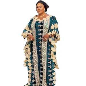CCY 2023 Nueva Ropa Africana para <span class=keywords><strong>Mujer</strong></span>, Burka Larga Holgada, Vestidos Musulmanes Modestos de Talla Grande, Vestidos Étnicos Islámicos, Abaya - Product Image 5