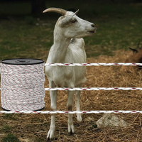 Duurzame elektrische omheiningssystemen voor schapen en vee, hoogwaardig UV-gestabiliseerd buiten elektrisch afrasteringsdraad