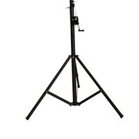 Soporte de Iluminación para Escenario, Portátil, Modular, de Aluminio Ligero, con Manivela, Altura Ajustable, Barra Transversal para Interiores/Exteriores, 60 kg