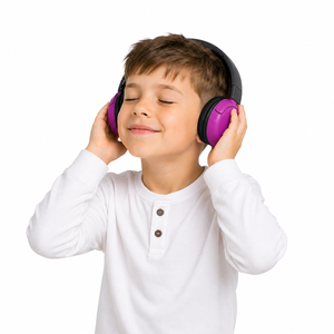 Auriculares inalámbricos Bluetooth 5,3 para niños, auriculares con cancelación activa de ruido, seguros, con sonido HiFi, para niños y niñas, para viajes escolares - Product Image 1