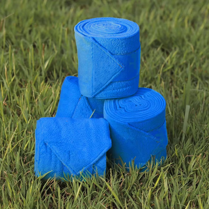 Vet Recommended Fleece Horse Wraps Protección suave para piernas de caballo con soporte de tendón Botas de caballo esenciales - Product Image 1