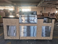 Cuisine extérieure en acier inoxydable, cuisine extérieure modulaire, cuisine Mobile pour l'extérieur