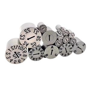 日期插入印章模具零件日期代码/精密模具日期戳 - Product Image 4