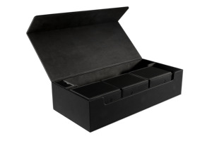 Boîte de rangement pour jeux de cartes en cuir PU avec fermeture magnétique, portable pour cartes de collection - Product Image 2