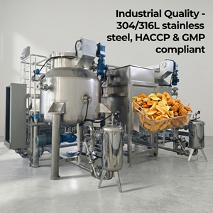 Fully Automatic Low-Temperature Vacuum <strong>Fryer</strong> 100kg Capacity Long-Term Warranty. For Fruit Vegetable <strong>Chip</strong> Processing Plants - Product Image 6