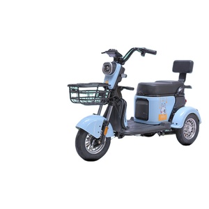 Nuevo <span class=keywords><strong>Triciclo</strong></span> Eléctrico Pequeño para Adultos, Scooter Familiar para Mujeres, Vehículo Eléctrico de Tres Ruedas para Niños y Ancianos - Product Image 3