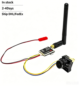 Caméra <span class=keywords><strong>FPV</strong></span> TS5823Pro 1800TVL 5.8G 40CH 200/600mW VTX avec BEC 5V <span class=keywords><strong>pour</strong></span> drone de course RC - Émetteur vidéo |   En stock |   Garantie d'un an - Product Image 1