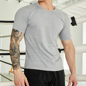 เสื้อยืดคอกลมสำหรับผู้ชาย, ใหม่เสื้อยืดผู้ชายแฟชั่นลำลองฤดูร้อนเสื้อยืดแขนสั้นน้ำหนักเบา - Product Image 4