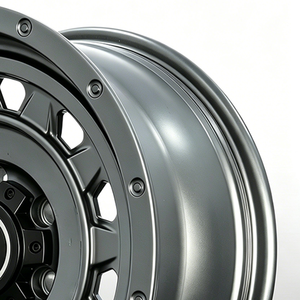 กระทะล้อออฟโรด 16 18 19 20 นิ้ว 5x127 6x139.7 17x95x127 บีดล็อค ล้อออฟโรดสำหรับ Toyota Land Cruiser Tesla Cybertruck Jeep - Product Image 4