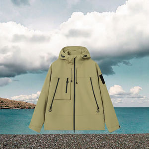 เสื้อแจ็คเก็ตกันฝนแบบบอมเบอร์ คุณภาพสูง เนื้อผ้านุ่ม กันน้ำ กันลม ระบายอากาศ น้ำหนักเบา เป็นมิตรกับสิ่งแวดล้อม พร้อมซิป TECNOPILE - Product Image 3