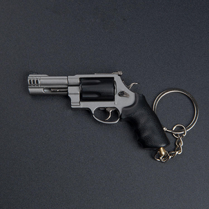 Mô hình súng móc khóa M500 Revolver Smith <span class=keywords><strong>Wesson</strong></span> 7.5cm, có thể cử động linh hoạt, chân thực, đồ chơi sưu tập, quà tặng cho bé trai - Product Image 2