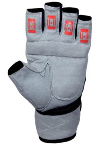Gants antidérapants d'haltérophilie, en cuir synthétique, avec impression de silicone, pour l'entraînement physique et la Gym - Product Image 5