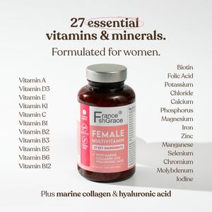 Suplemento Multivitamínico para Mujeres con Minerales para Mejorar la Inmunidad, Tabletas Multivitamínicas para Mujeres - Product Image 5